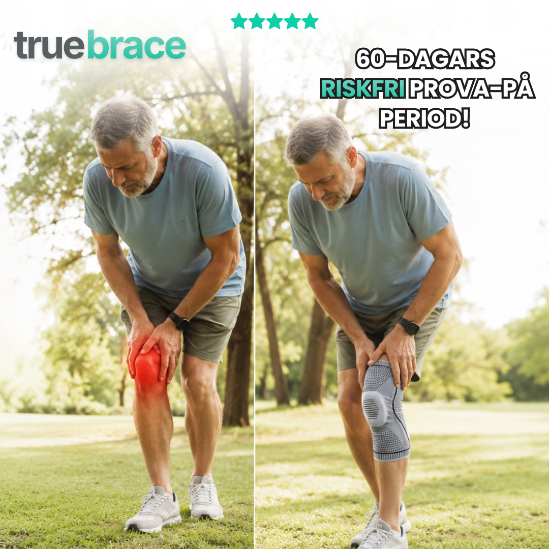 TrueBrace™ Premium Kompression Knästöd
