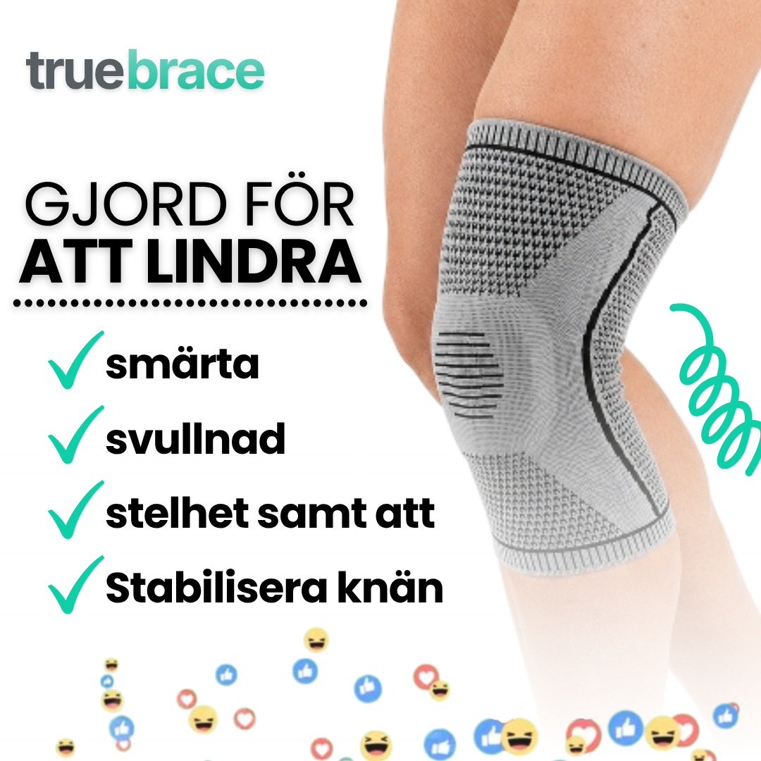 TrueBrace™ Premium Kompression Knästöd