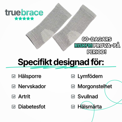 TrueBrace™ Premium Anti-Trötthet Kompressionsstrumpor